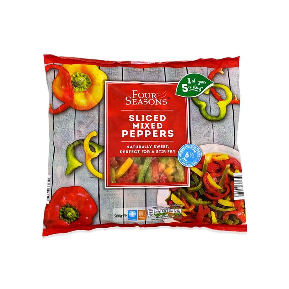 Diced & Sliced Vegetables 500g Four Seasons